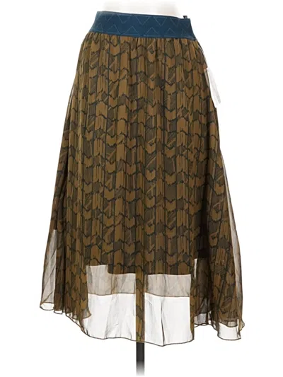 Pre-owned Lularoe Casual Skirt In Brown
