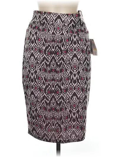 Lularoe Casual Skirt In Burgundy
