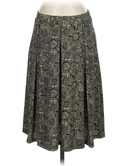 Pre-owned Lularoe Casual Skirt In Gray