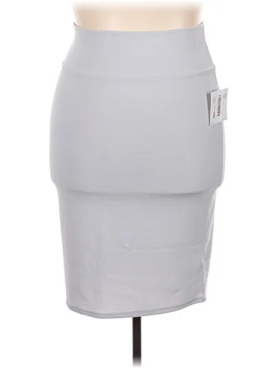 Lularoe Casual Skirt In Gray