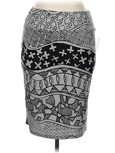 Lularoe Casual Skirt In Gray