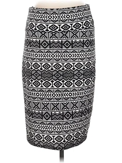 Pre-owned Lularoe Casual Skirt In Gray