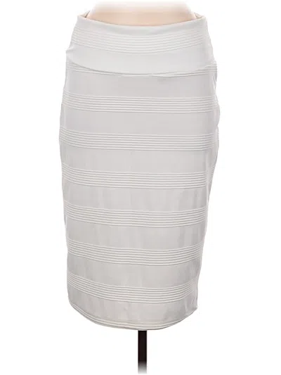 Pre-owned Lularoe Casual Skirt In Gray