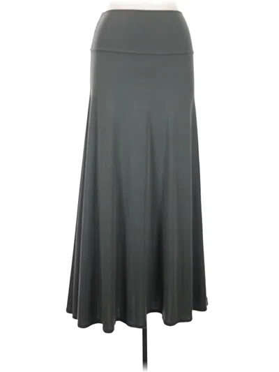 Pre-owned Lularoe Casual Skirt In Gray