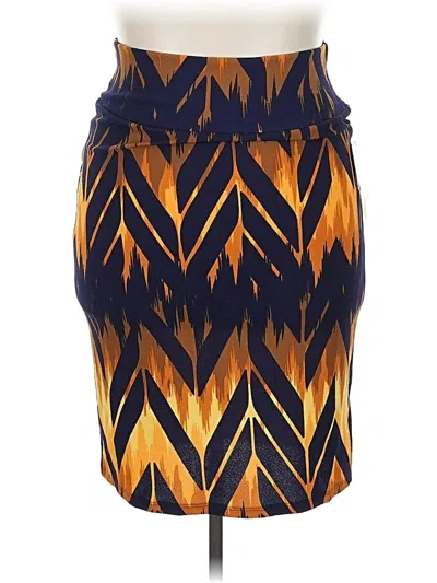 Lularoe Casual Skirt In Orange