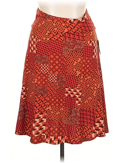 Lularoe Casual Skirt In Orange