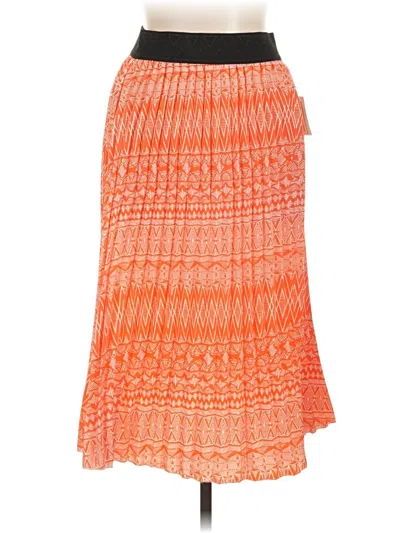 Lularoe Casual Skirt In Orange