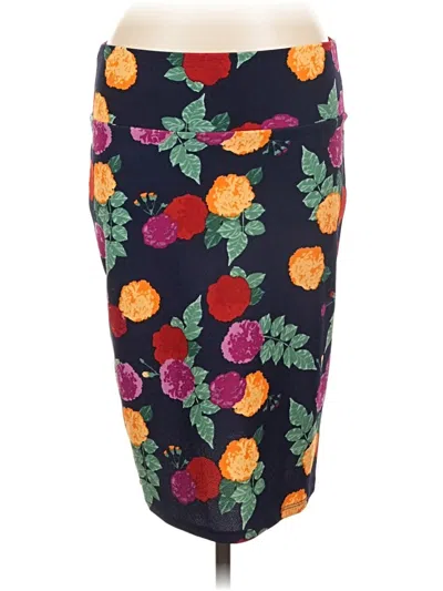 Pre-owned Lularoe Casual Skirt In Orange