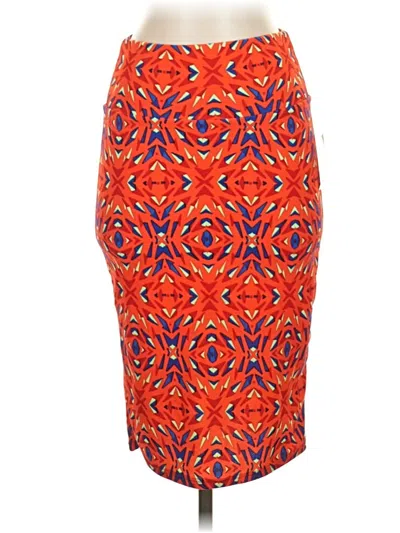 Lularoe Casual Skirt In Orange