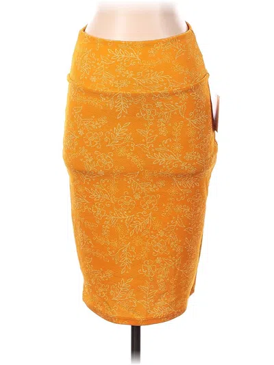 Lularoe Casual Skirt In Orange