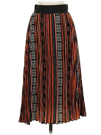 Pre-owned Lularoe Casual Skirt In Orange