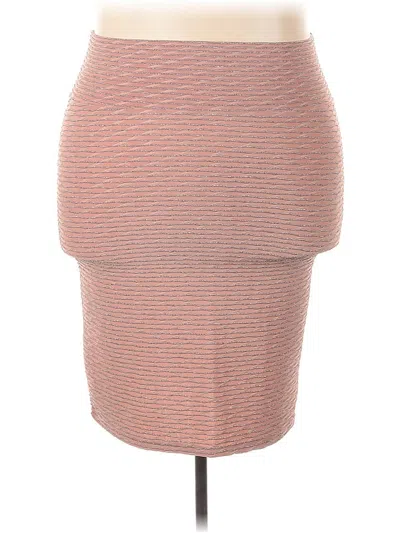 Pre-owned Lularoe Casual Skirt In Pink