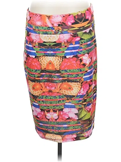 Pre-owned Lularoe Casual Skirt In Pink