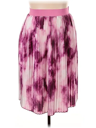 Pre-owned Lularoe Casual Skirt In Pink