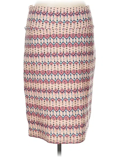 Pre-owned Lularoe Casual Skirt In Pink