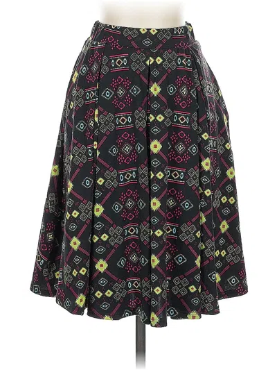 Pre-owned Lularoe Casual Skirt In Purple