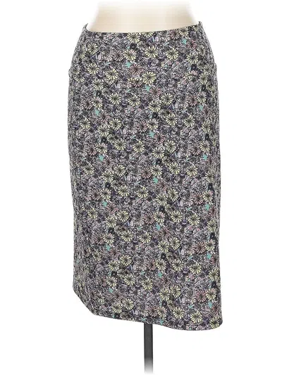 Pre-owned Lularoe Casual Skirt In Purple