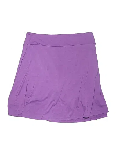 Pre-owned Lularoe Casual Skirt In Purple