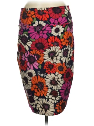 Pre-owned Lularoe Casual Skirt In Purple