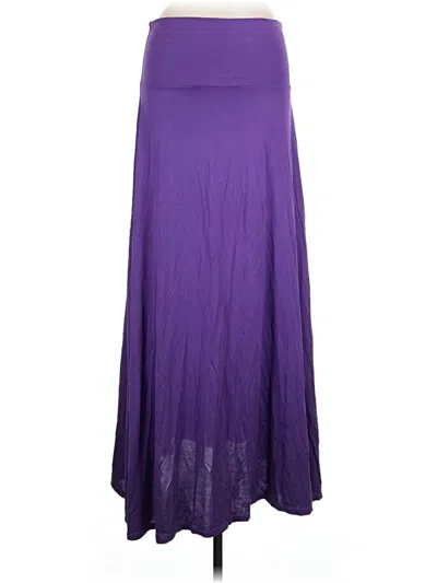 Pre-owned Lularoe Casual Skirt In Purple