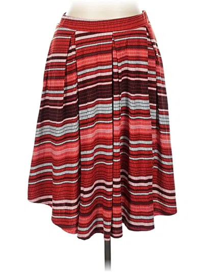 Pre-owned Lularoe Casual Skirt In Red