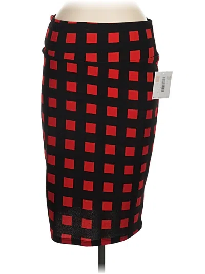 Lularoe Casual Skirt In Red