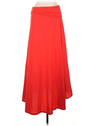 Pre-owned Lularoe Casual Skirt In Red