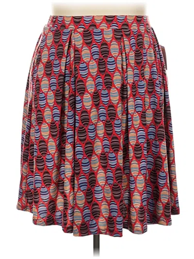Lularoe Casual Skirt In Red