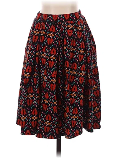 Pre-owned Lularoe Casual Skirt In Red
