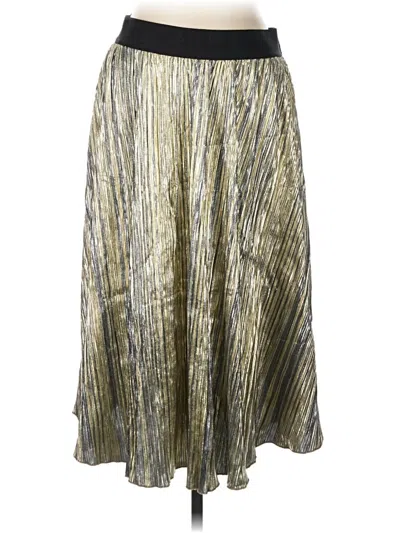 Pre-owned Lularoe Casual Skirt In Silver