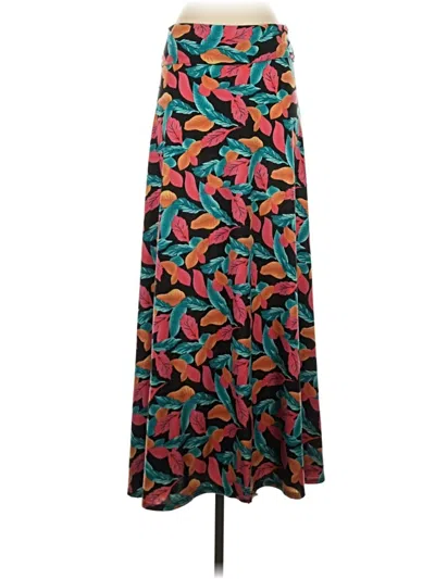 Pre-owned Lularoe Casual Skirt In Teal