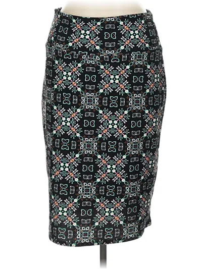 Pre-owned Lularoe Casual Skirt In Teal