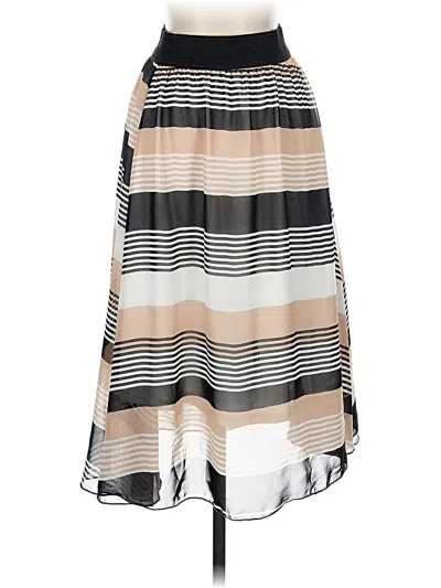 Pre-owned Lularoe Casual Skirt In White