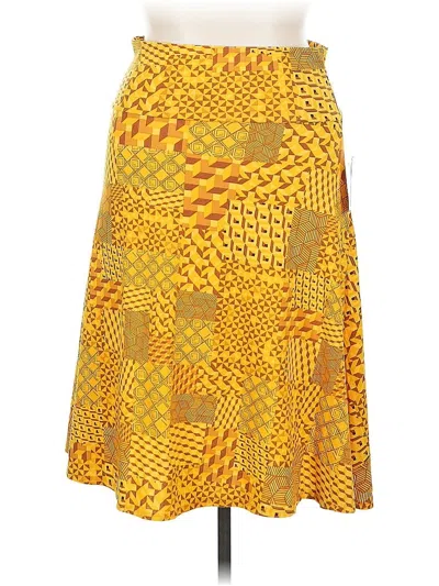 Lularoe Casual Skirt In Yellow