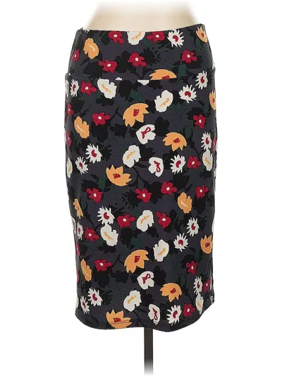 Pre-owned Lularoe Casual Skirt In Yellow