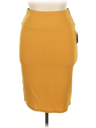 Lularoe Casual Skirt In Yellow