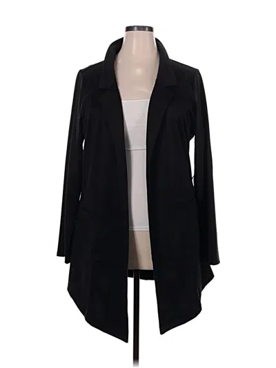 Pre-owned Lularoe Coat In Black