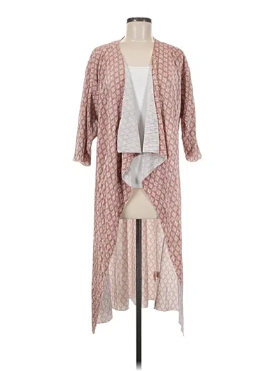 Pre-owned Lularoe Coat In Pink
