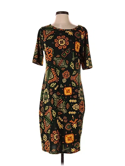 Pre-owned Lularoe Cocktail Dress In Black