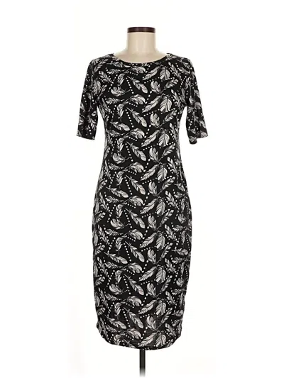 Pre-owned Lularoe Cocktail Dress In Black