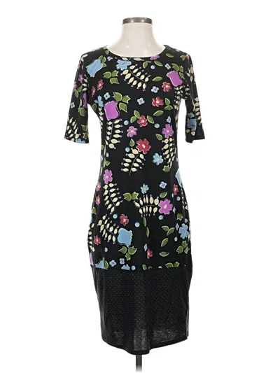 Pre-owned Lularoe Cocktail Dress In Black