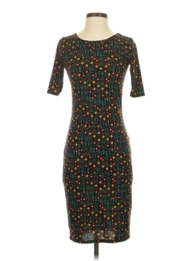 Pre-owned Lularoe Cocktail Dress In Black