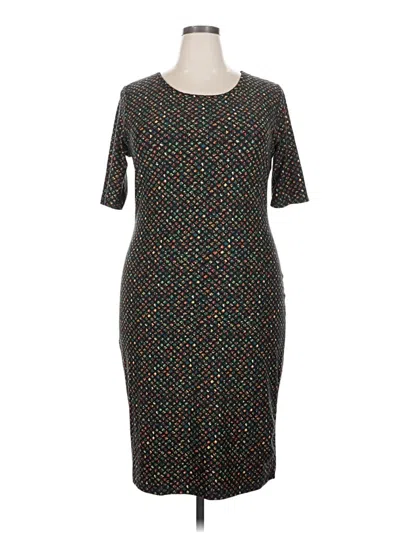 Pre-owned Lularoe Cocktail Dress In Black