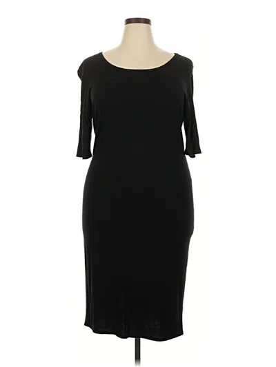 Pre-owned Lularoe Cocktail Dress In Black