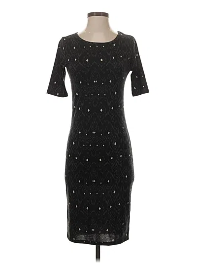 Pre-owned Lularoe Cocktail Dress In Black