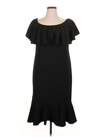 Pre-owned Lularoe Cocktail Dress In Black