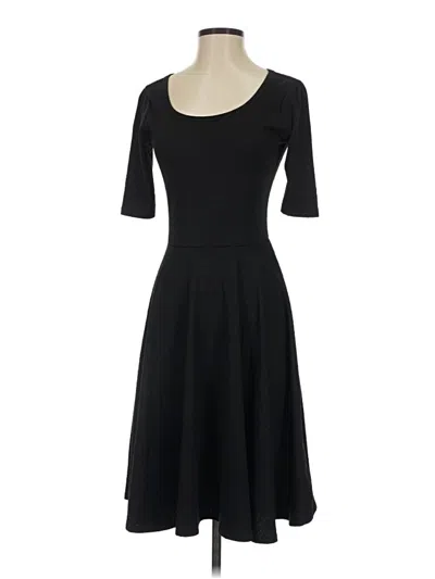Pre-owned Lularoe Cocktail Dress In Black