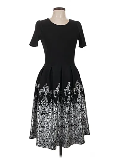 Pre-owned Lularoe Cocktail Dress In Black