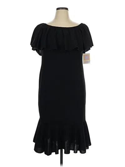 Pre-owned Lularoe Cocktail Dress In Black