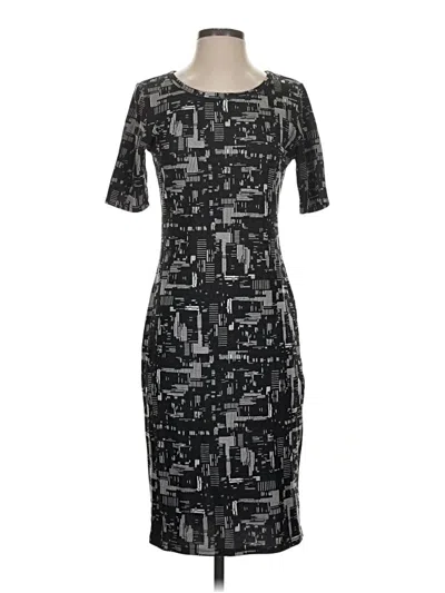 Pre-owned Lularoe Cocktail Dress In Black